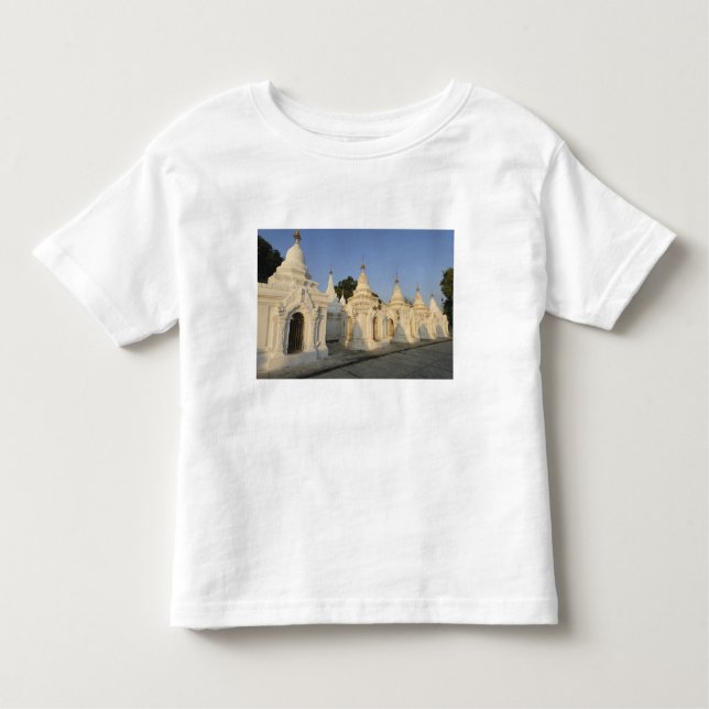 T-shirts Kuthodaw Pagoda em Mandalay, conhecido como (Frente)