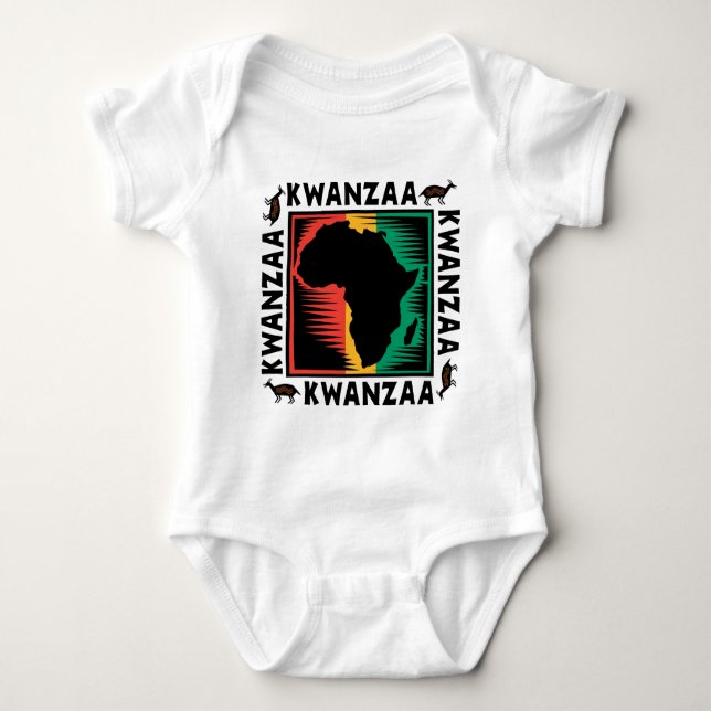T-shirts Kwanzaa (Frente)