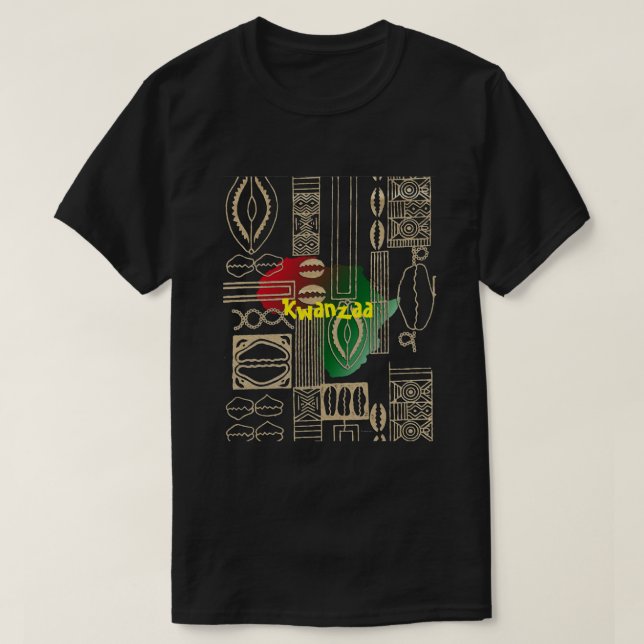 T-shirts Kwanzaa (Frente do Design)