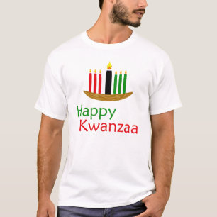 T-shirts Kwanzaa feliz