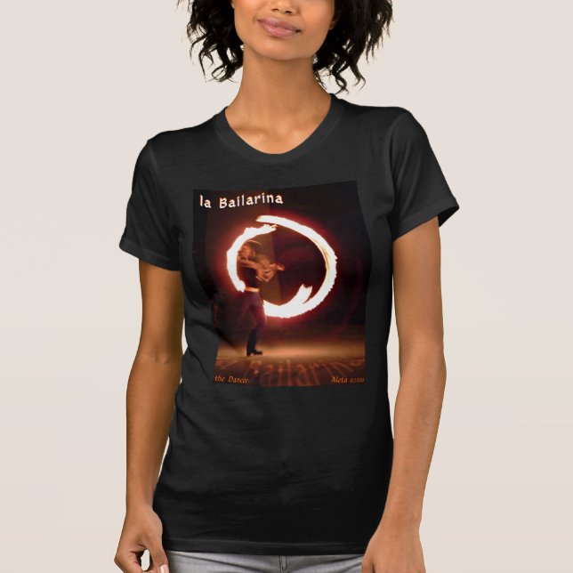 T-shirts la Bailarina ~ o bailarino (Frente)