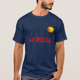 T-shirts La Furia Roja - futebol da espanha