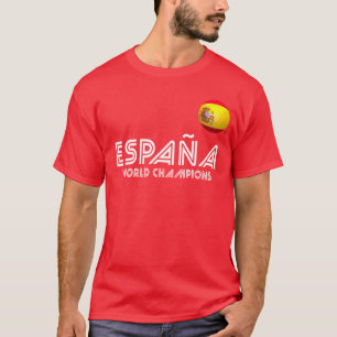 T-shirts La Furia Roja - futebol da espanha