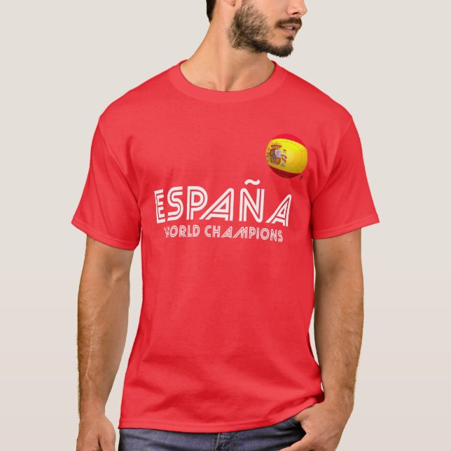 T-shirts La Furia Roja - futebol da espanha (Frente)
