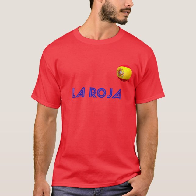 T-shirts La Furia Roja - futebol da espanha (Frente)