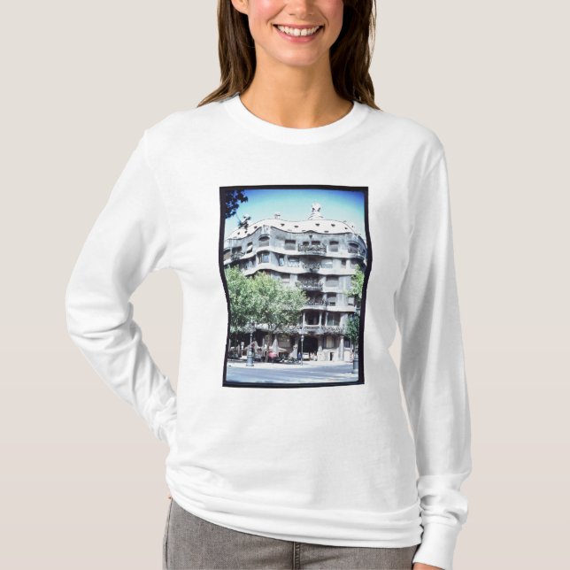 T-shirts La Pedrera ou casas Mila, 1905-10 (Frente)