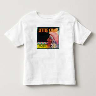 T-shirts LabelOntario alaranjado principal pequeno, CA