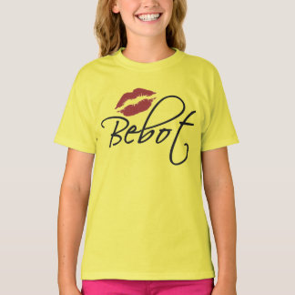 T-shirts Lábios Bebot (Camisa Para Crianças)