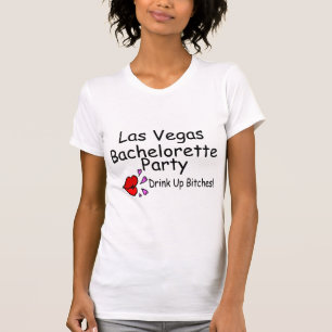 T-shirts Lábios de Festa de solteira de Las Vegas