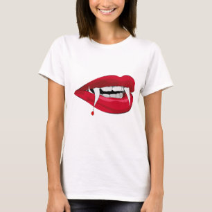 T-shirts Lábios do vampiro