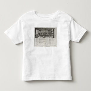 T-shirts Laboratório e mesa científicos de sinais químic