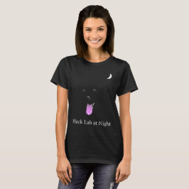 T-shirts Laboratório preto na noite