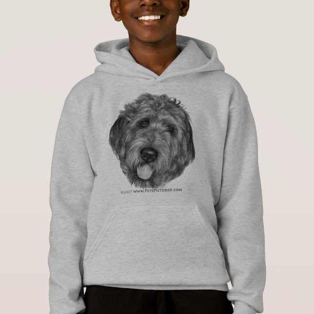 T-shirts Labradoodle (Frente)