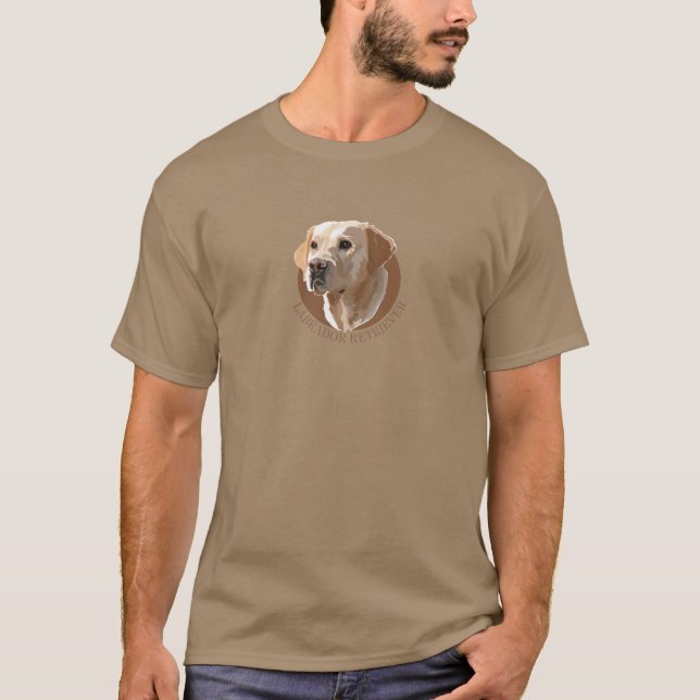 T-shirts Labrador Retriever (Frente)