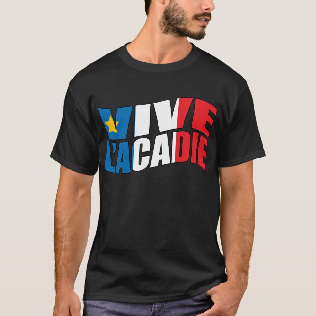 T-shirts L'acadie de Vive (Frente)