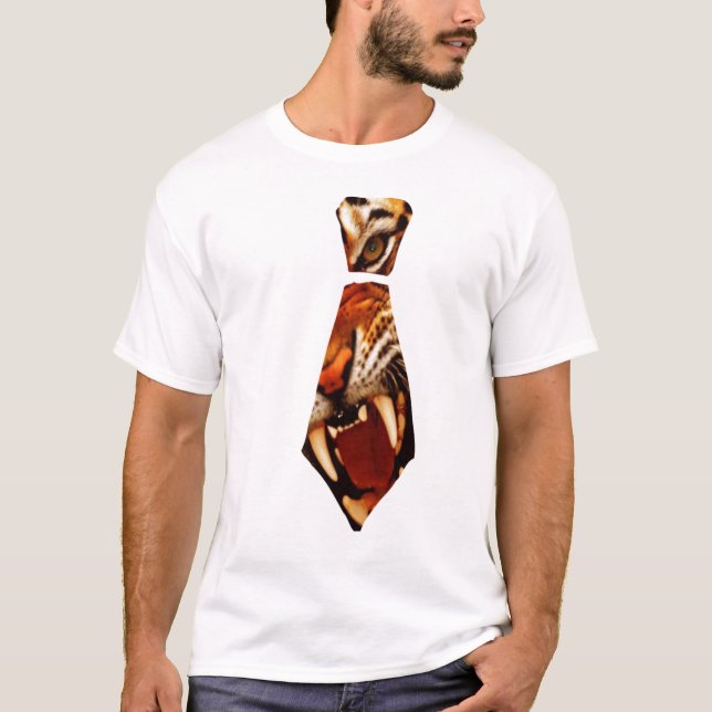 T-shirts Laço selvagem (tigre) (Frente)