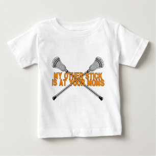 T-shirts Lacrosse minha outra vara