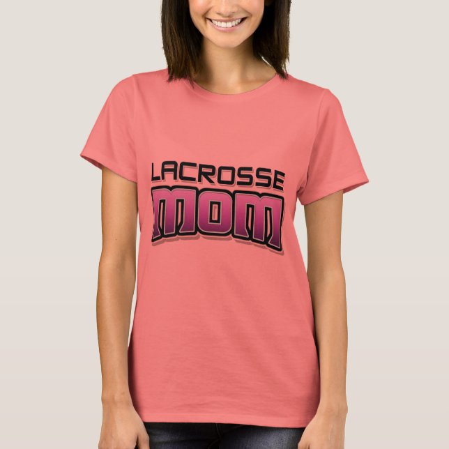 T-shirts Lacrosse MOM (Frente)