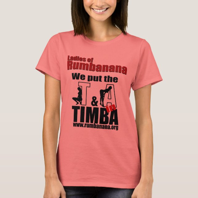 T-shirts Ladiesof Rumbanana (Frente)