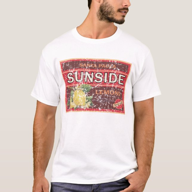 T-shirts Lado do sol - angustiado (Frente)