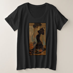 T-shirts Lady in Black