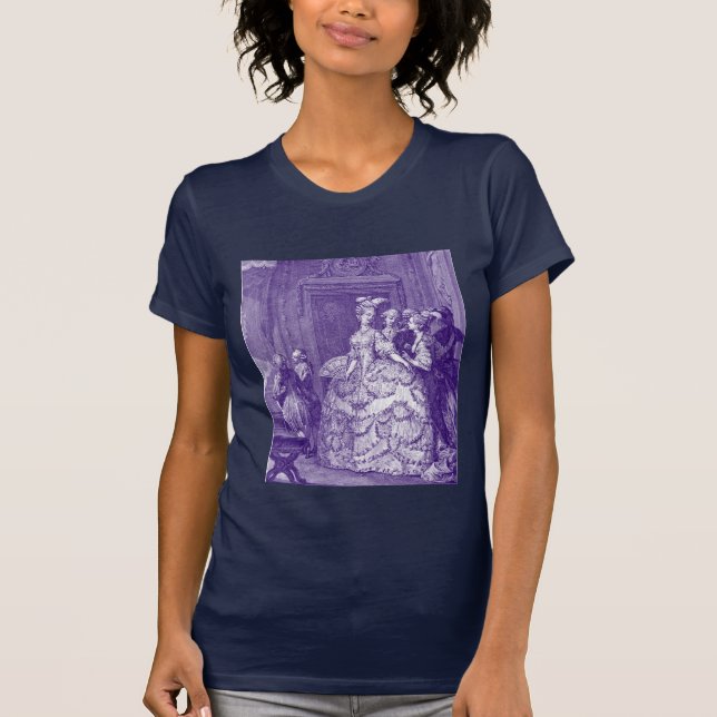 T-shirts Lady in Waiting to Marie Antoinette (Frente)