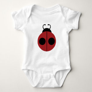 T-shirts Ladybug 60s retro legal vermelho
