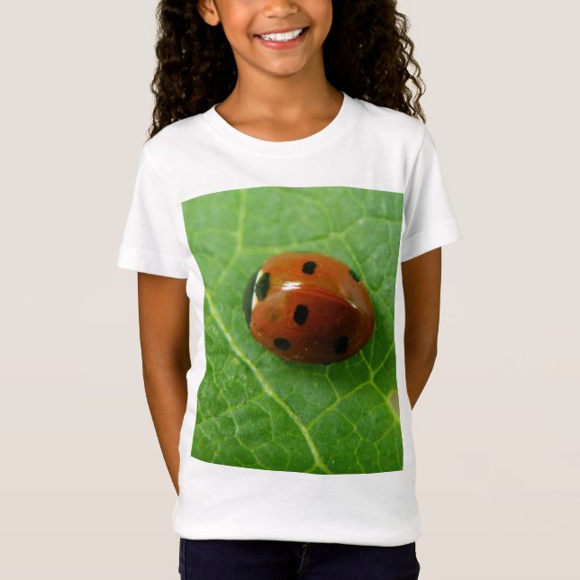 T-shirts Ladybug Girls T Shirt (Frente)