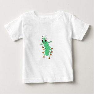 T-shirts Lagarta Verde