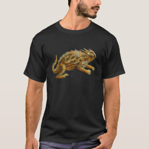 T-shirts Lagarto Horned de Texas
