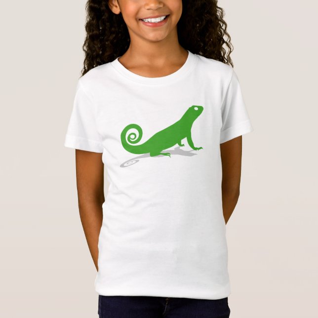 T-shirts Lagarto verde (Frente)