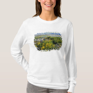 T-shirts LAGO BEAR, UT, EUA, flor-macaco & carrapicho,