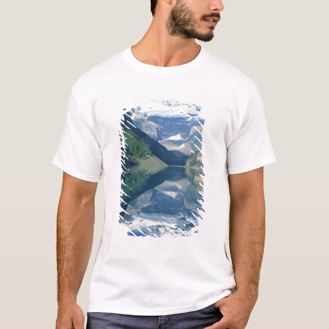 T-shirts Lago Louise, Parque Nacional Banff, Alberta, (Frente)