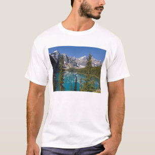 T-shirts Lago Moraine, Rochas Canadenses, Alberta, Canadá 2