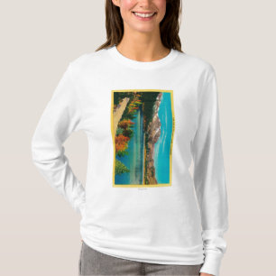 T-shirts Lago no condado alto de SierraMono, CA june