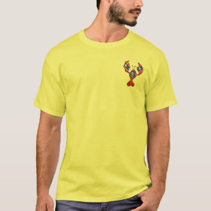 T-shirts Lagosta-do-pescoço