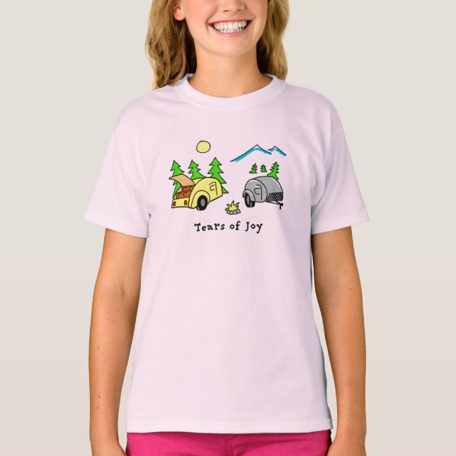 T-shirts Lágrimas de alegria (Frente)