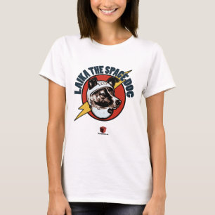 T-shirts Laika o cão do espaço: Parte superior das senhor