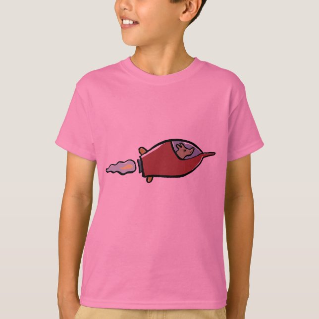 T-shirts laika o spacedog (Frente)