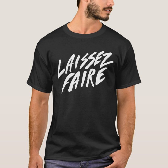 T-SHIRTS LAISSEZ FAIRE (Frente)