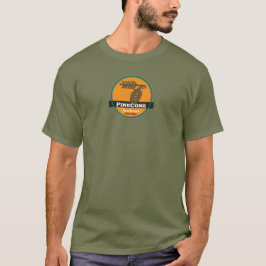 T-shirts Lake Tahoe Pinecone que fabrica cerveja o Co.