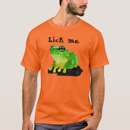 T-shirts "Lamba-me. "T-shirt Psychoactive da Laço-tintura
