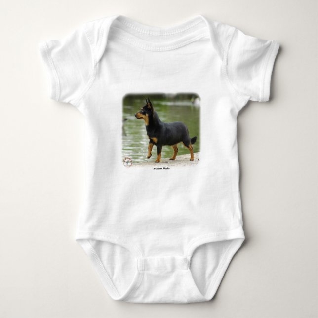 T-shirts Lancashire Heeler 9R038D-013 (Frente)
