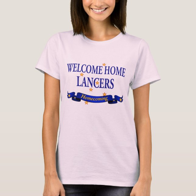 T-shirts Lanceiros Home bem-vindos (Frente)