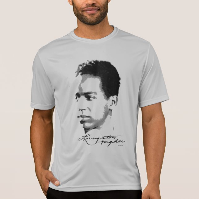T-shirts Langston Hughes (Frente)