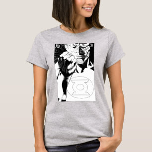 T-shirts Lantera Verde fecha cobrir, Preto e Branco