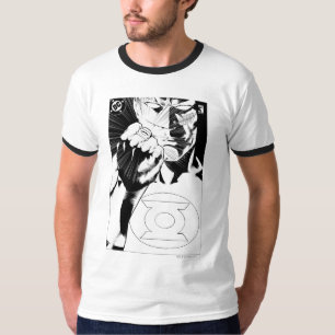 T-shirts Lantera Verde fecha cobrir, Preto e Branco