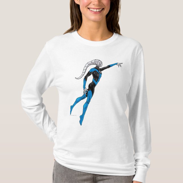 T-shirts Lanterna Azul 10 (Frente)