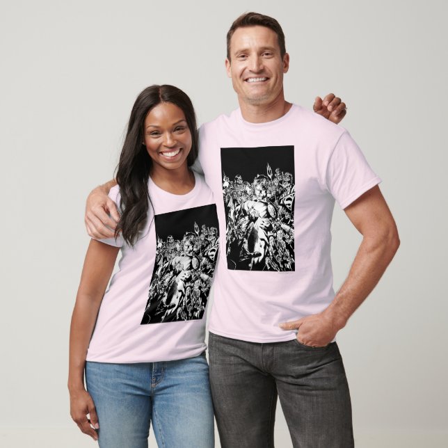 T-shirts Lanterna Verde Cercada (Unissex)