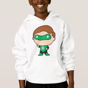 T-shirts Lanterna Verde Chibi de Dois Lados